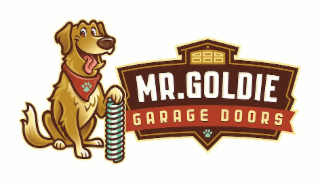 MR. GOLDIE GARAGE DOORS logo