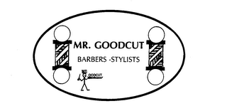MR. GOODCUT BARBERS-STYLISTS MR. GOODCUT logo