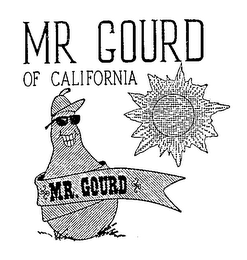 MR GOURD OF CALIFORNIA (PLUS OTHER NOTATIONS) logo