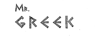MR. GREEK logo