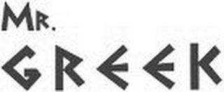 MR. GREEK logo