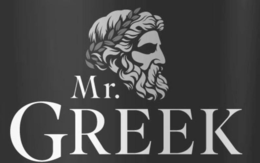 MR. GREEK logo