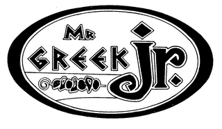 MR GREEK JR logo