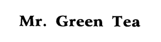 MR. GREEN TEA logo