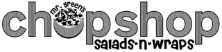 MR. GREEN'S CHOPSHOP SALADS N WRAPS logo