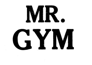 MR. GYM logo