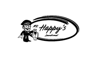 MR. HAPPY'S LAUNDROMAT logo