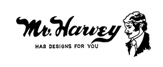 MR. HARVEY (PLUS OTHER NOTATIONS) logo