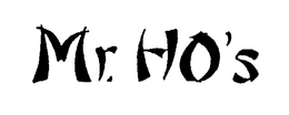 MR. HO'S logo