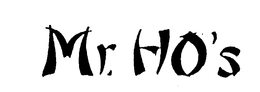 MR. HO'S logo