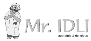 MR. IDLI AUTHENTIC & DELICIOUS logo