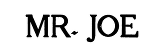 MR. JOE logo