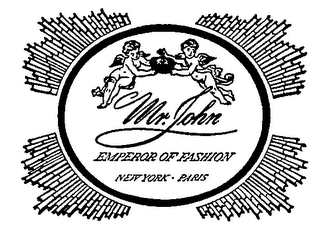 MR. JOHN EMPEROR OF FASHION NEW YORK-PARIS logo