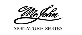 MR. JOHN SIGNATURE SERIES logo