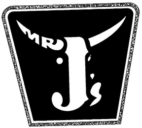 MR. J'S logo