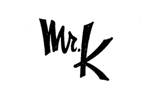 MR. K logo