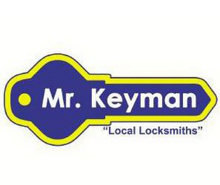 MR. KEYMAN "LOCAL LOCKSMITHS" logo