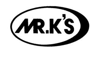 MR. K'S logo