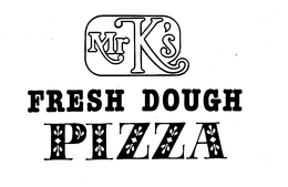 MR K'S FRESH DOUGH PIZZA logo