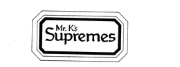 MR. K'S SUPREMES logo