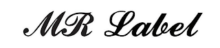 MR LABEL logo