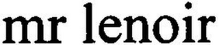 MR LENOIR logo