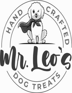 MR. LEO'S HAND CRAFTED DOG TREATS logo