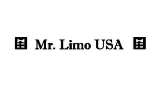 MR. LIMO USA logo