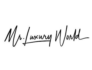 MR. LUXURY WORLD logo
