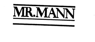 MR. MANN logo