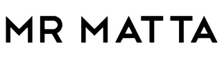 MR MATTA logo
