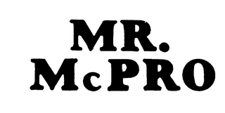MR. MCPRO logo
