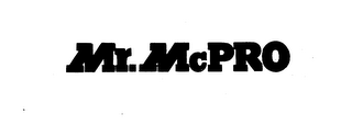MR. MCPRO logo