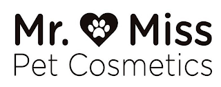 MR. MISS PET COSMETICS logo