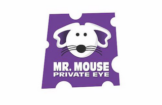 MR. MOUSE PRIVATE EYE logo