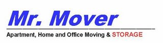 MR. MOVER APARTMENT, HOME AND OFFICE MOVING & STORAGE logo