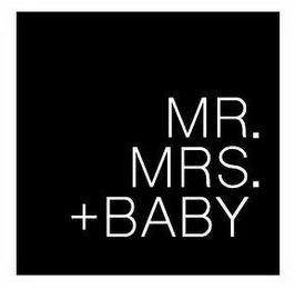 MR. MRS. +BABY logo