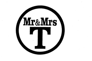 MR & MRS T logo