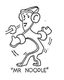 "MR. NOODLE" logo