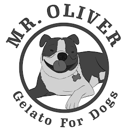 MR. OLIVER GELATO FOR DOGS logo