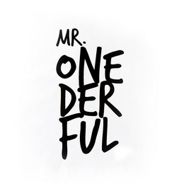MR. ONE DER FUL logo