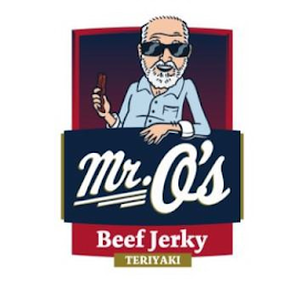 MR. O'S BEEF JERKY TERIYAKI logo