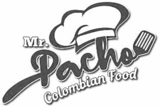 MR. PACHO COLOMBIAN FOOD logo