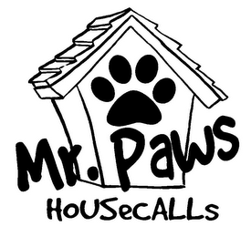 MR. PAWS HOUSECALLS logo