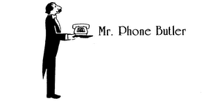MR. PHONE BUTLER logo