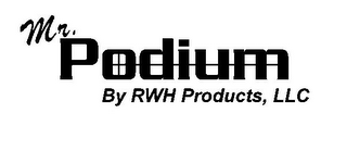 MR. PODIUM BY RWH PRODUCTS, LLC logo