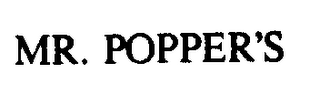 MR. POPPER'S logo