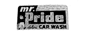 MR. PRIDE DELUXE CAR WASH logo