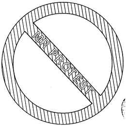 MR. PROTEST logo