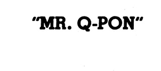 "MR. Q-PON" logo